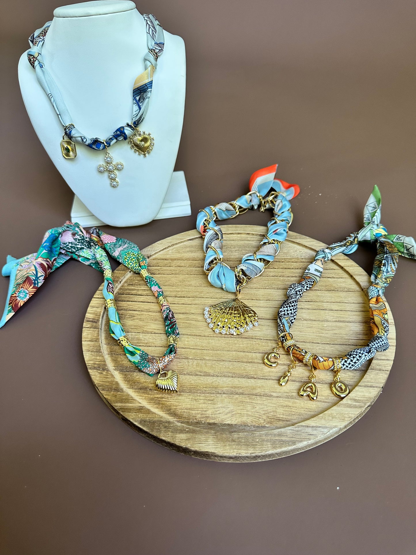 Romee Scarf Necklace