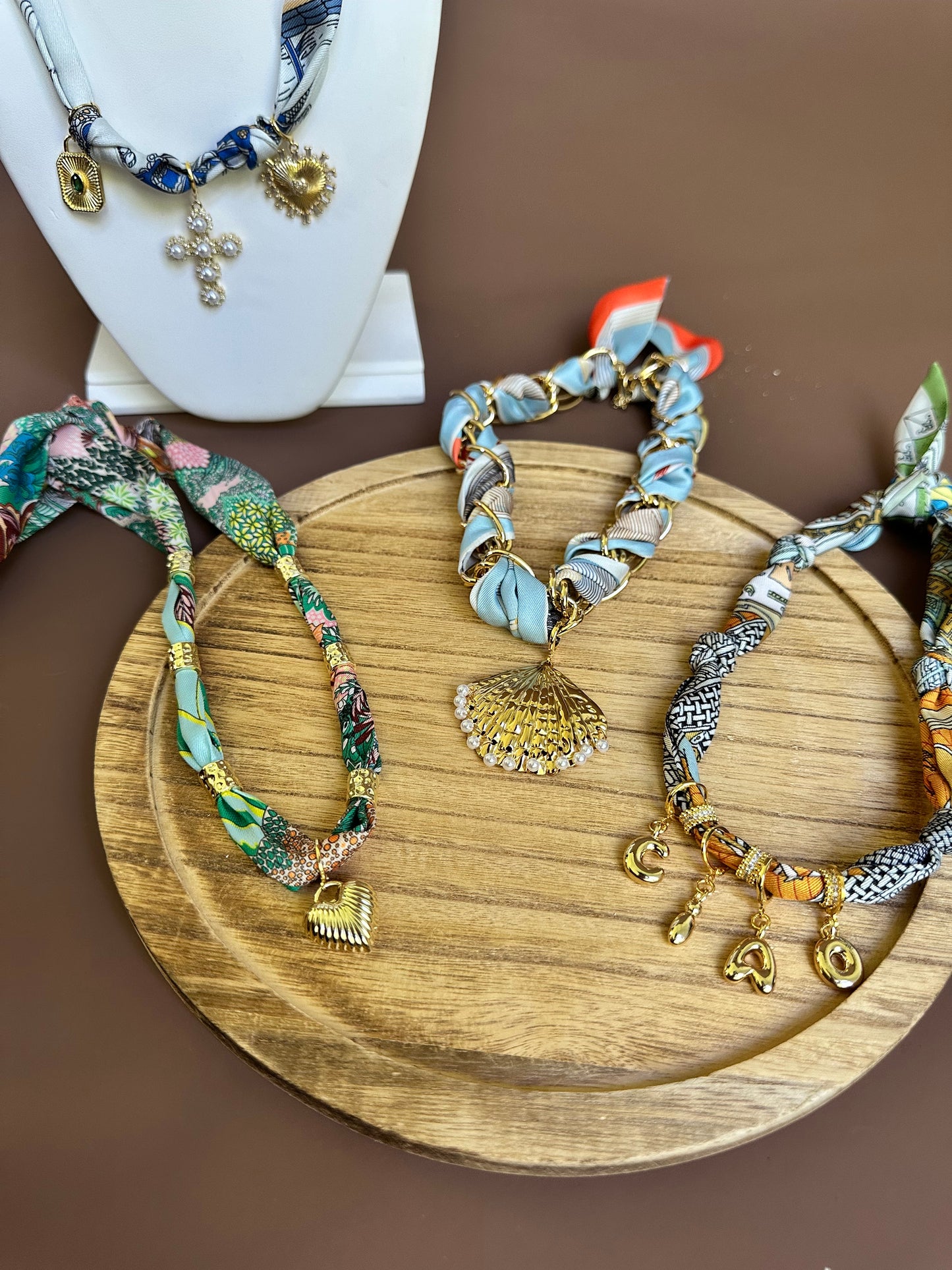 Siesta Keys Scarf Necklace