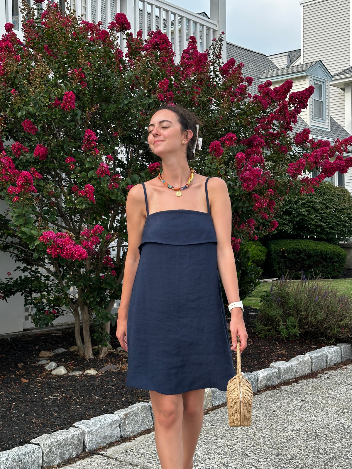 Parker Navy Mini Dress