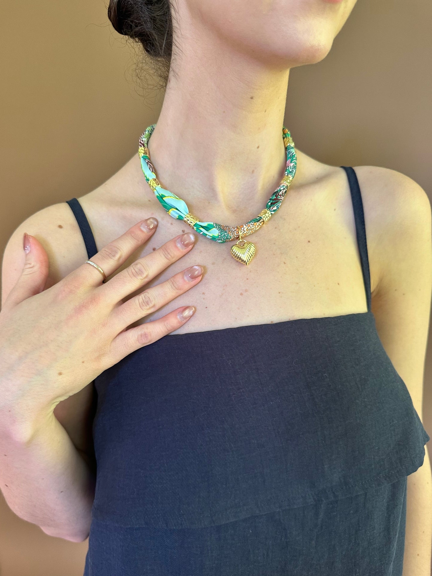 Siesta Keys Scarf Necklace