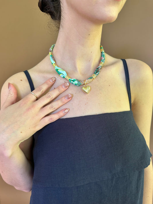 Siesta Keys Scarf Necklace