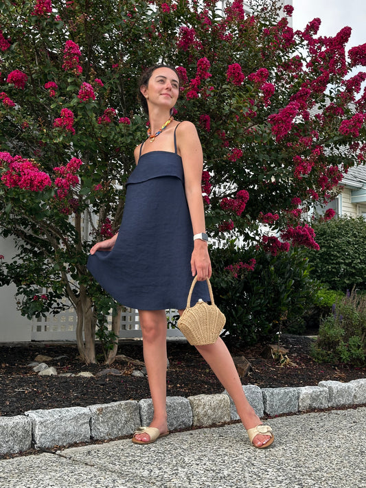 Parker Navy Mini Dress