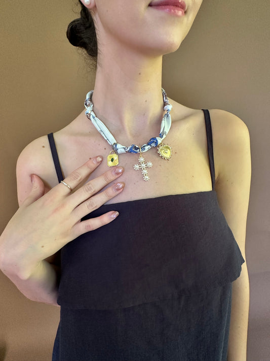 Romee Scarf Necklace