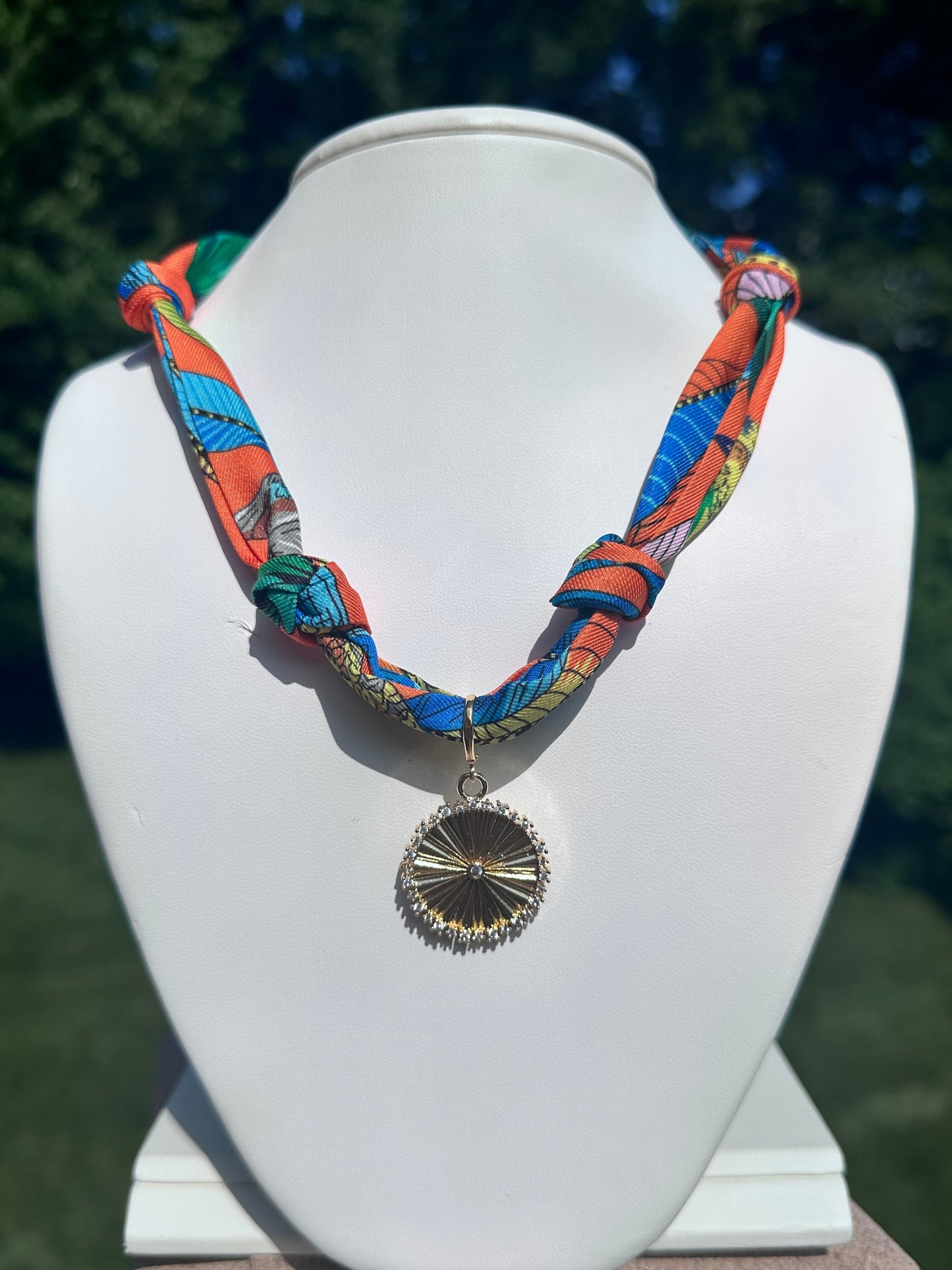 Valencia Scarf Necklace