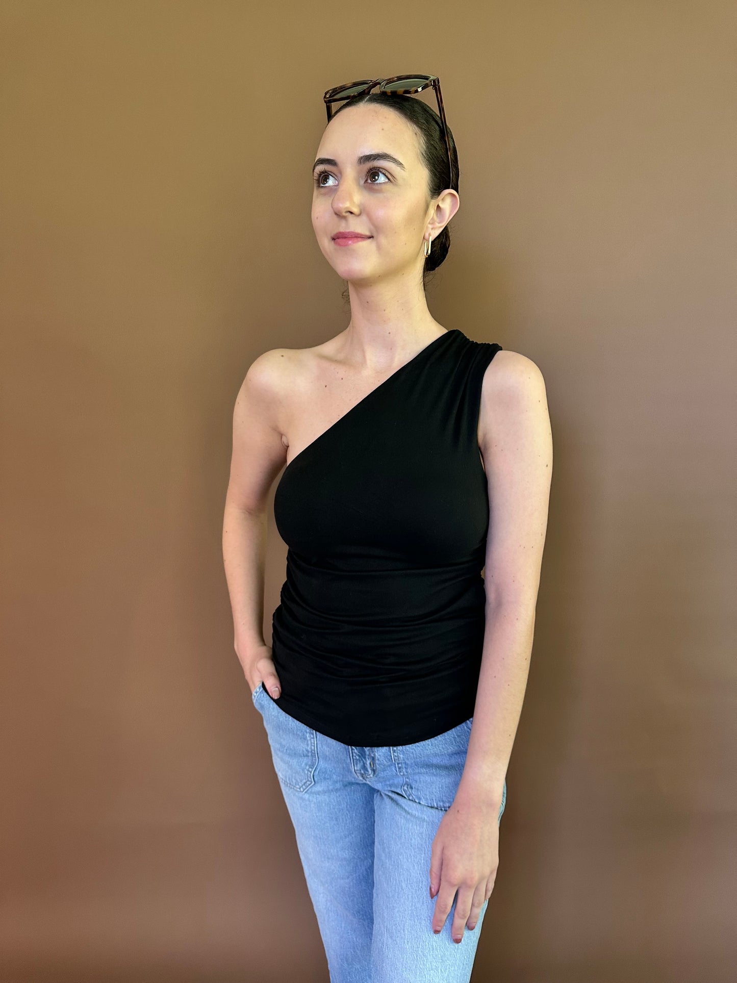 Maya One Shoulder Top