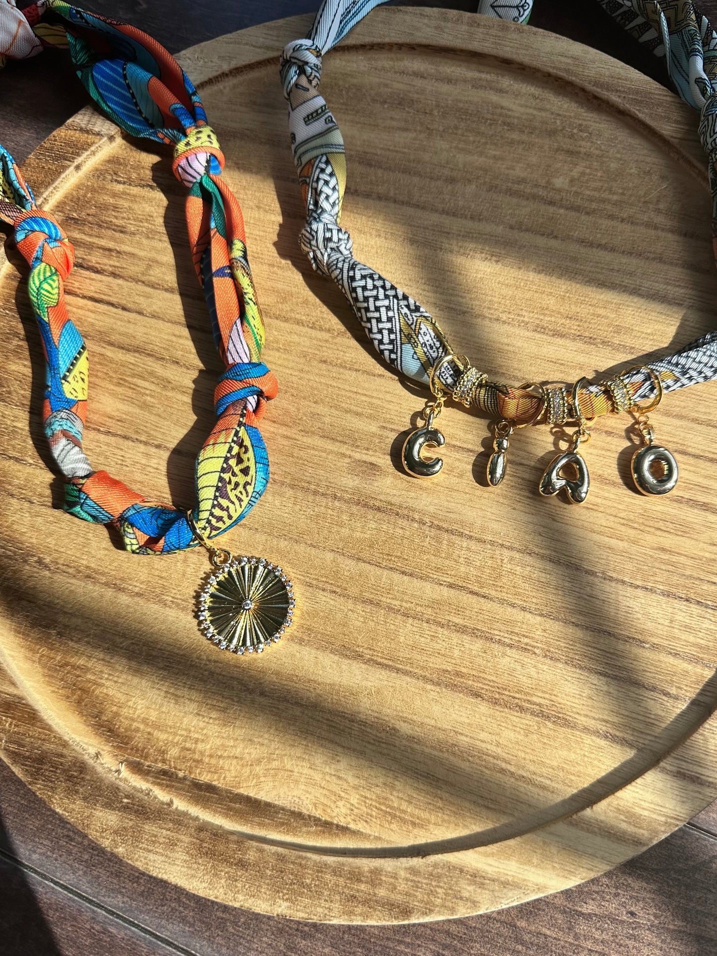 Valencia Scarf Necklace