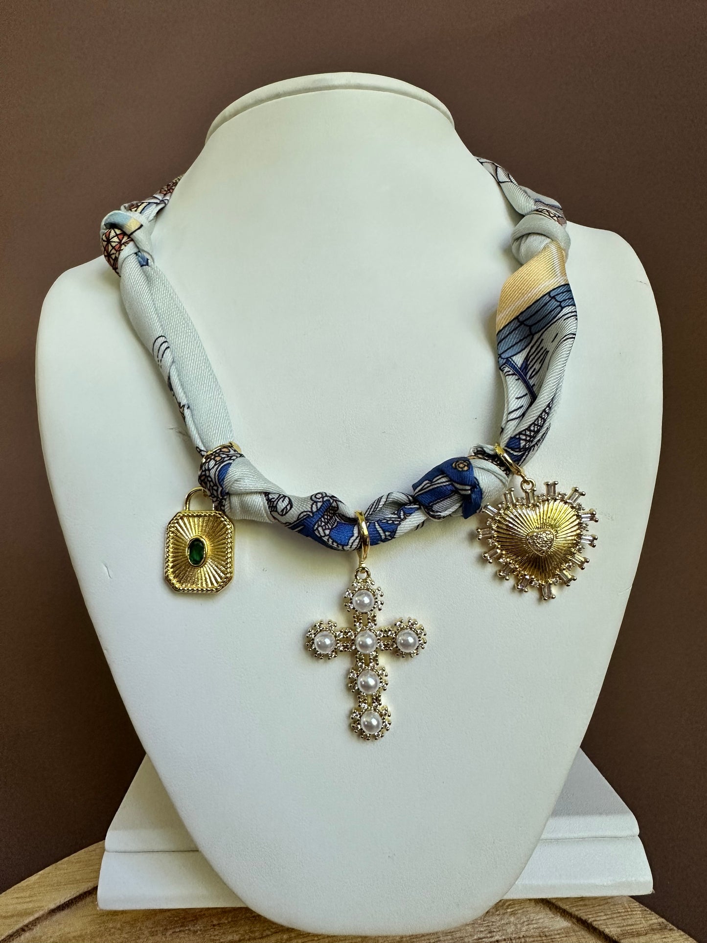 Romee Scarf Necklace