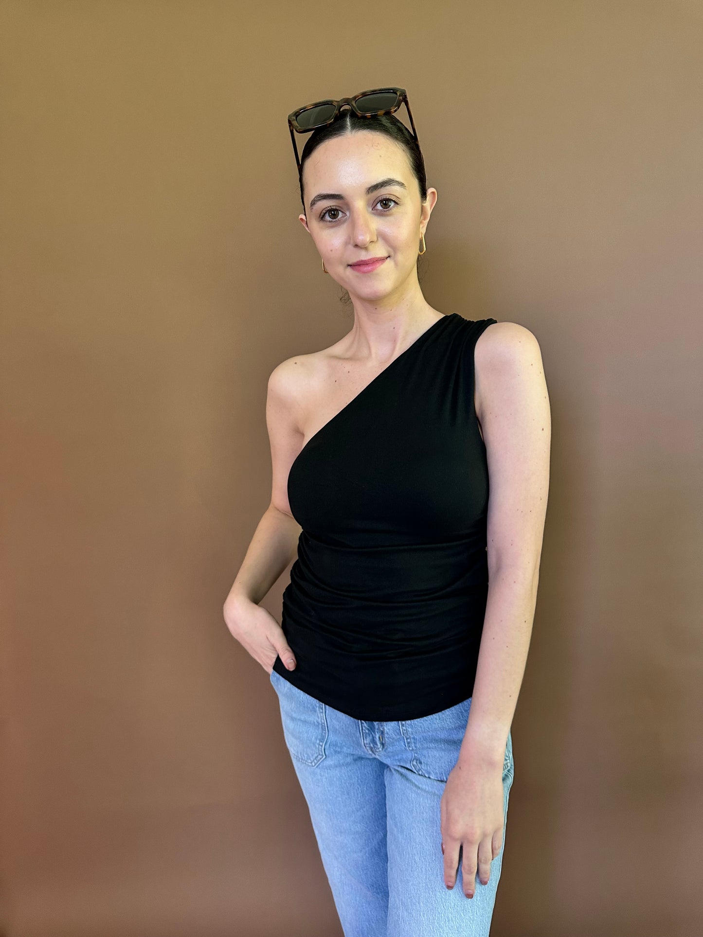 Maya One Shoulder Top