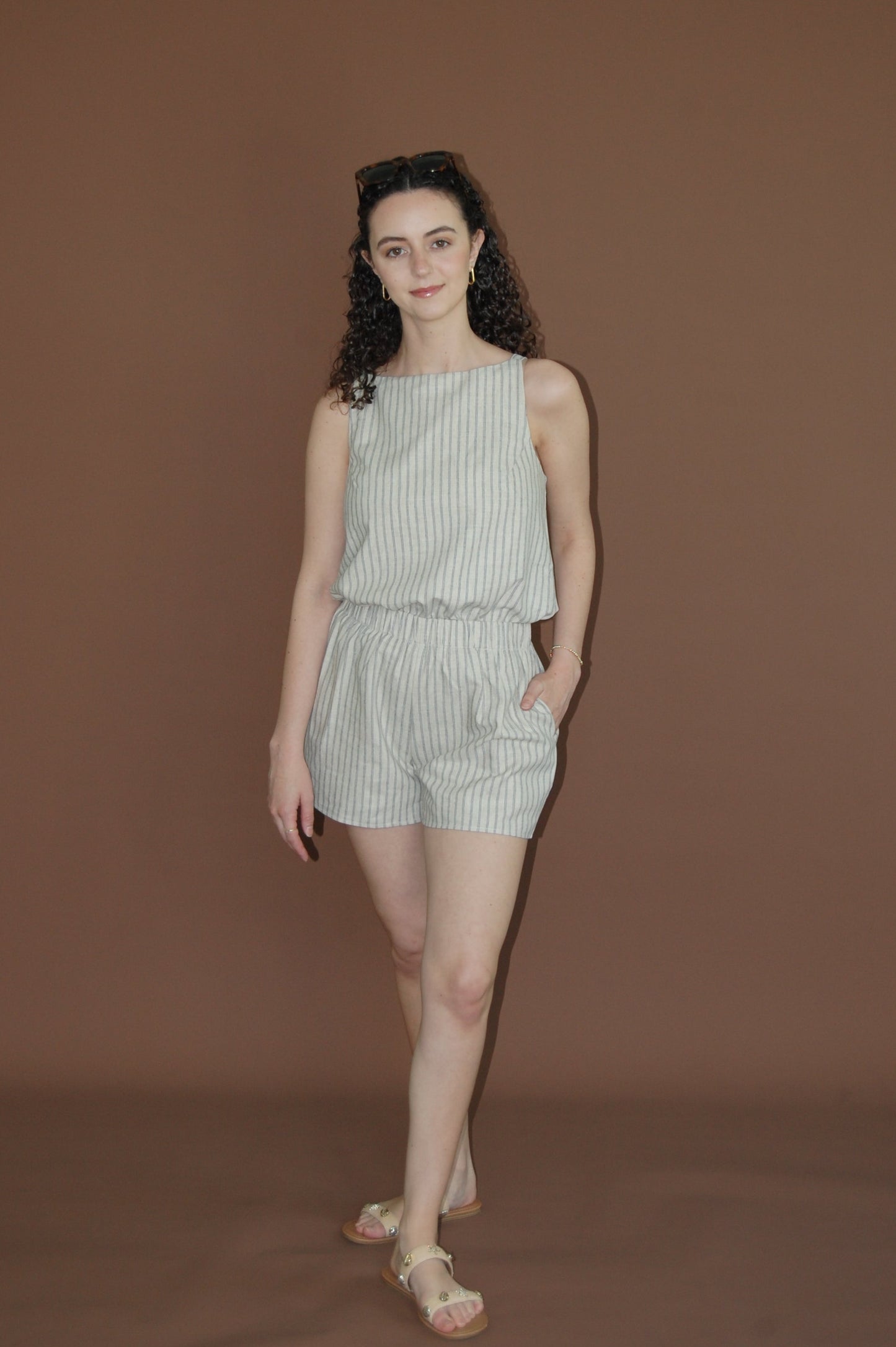 Jane Linen Blend Tank