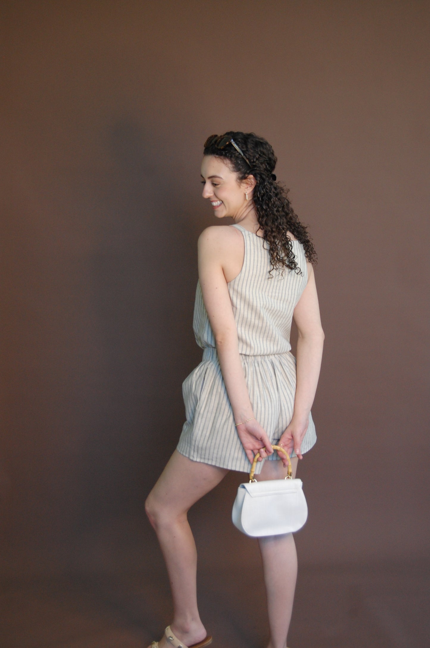 Jane Linen Blend Shorts