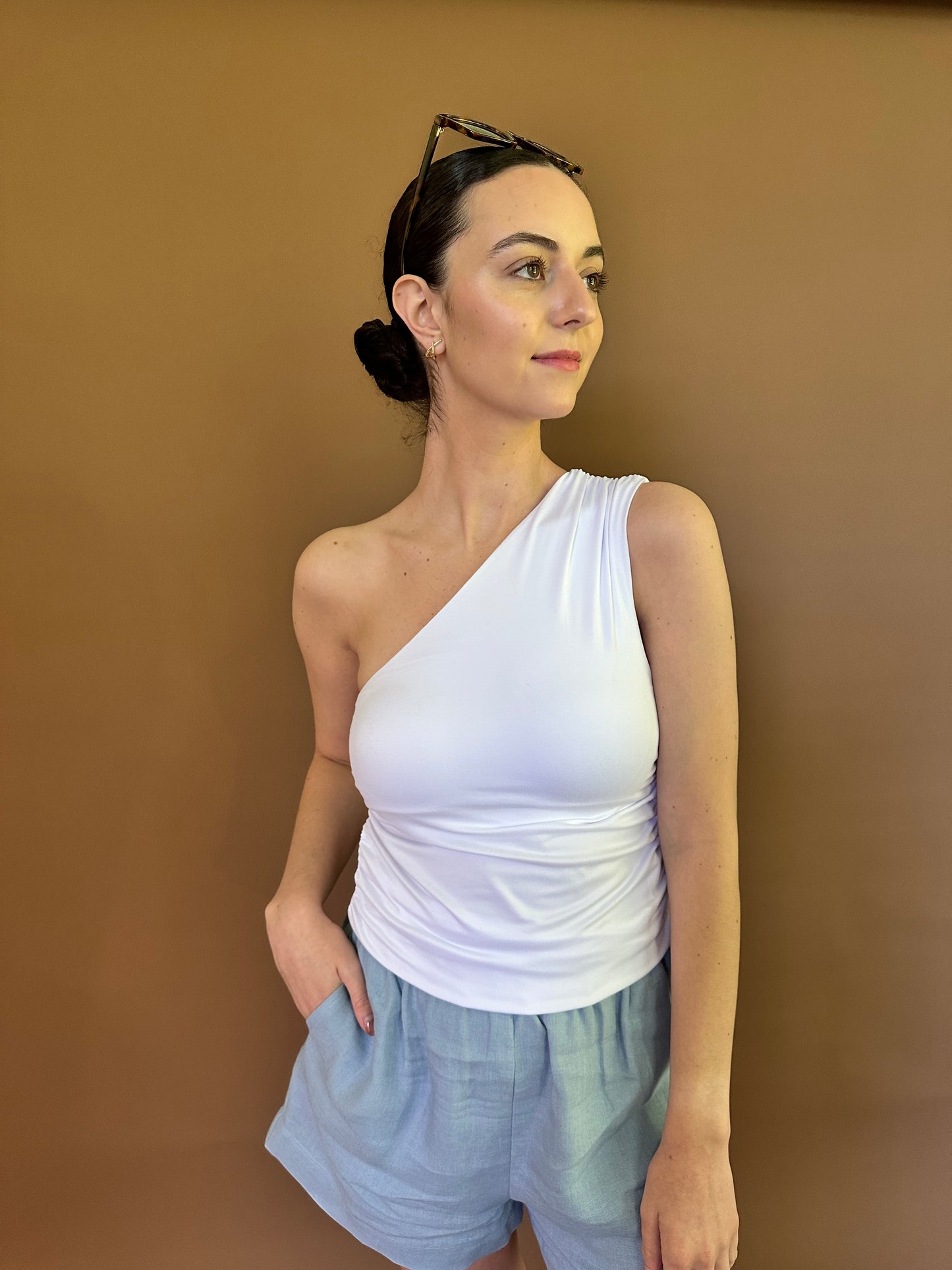 Maya One Shoulder Top