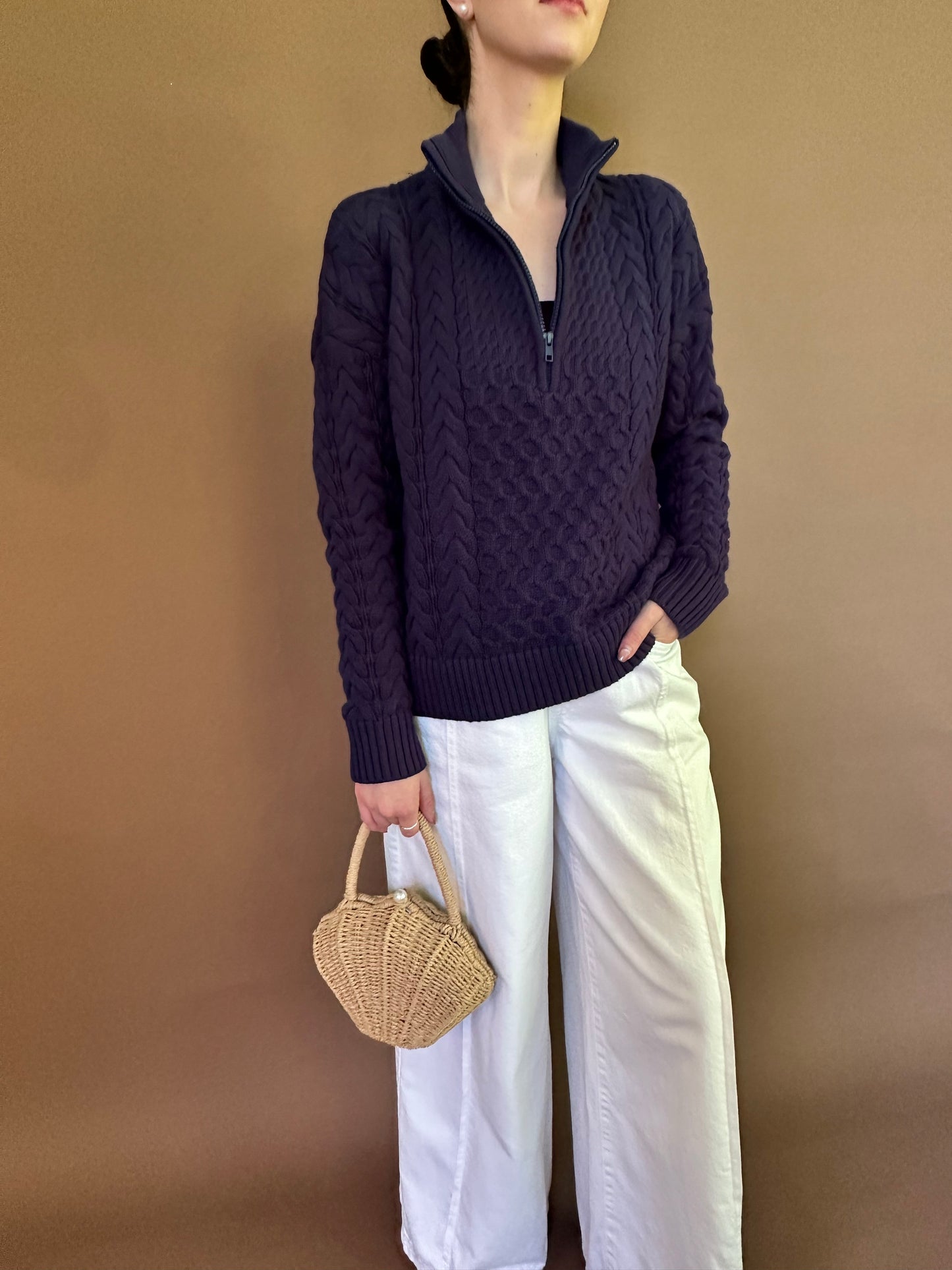 Amelia American Flag Quarter-Zip