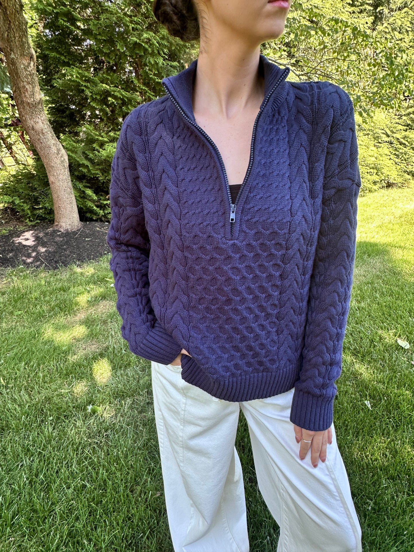 Amelia American Flag Quarter-Zip