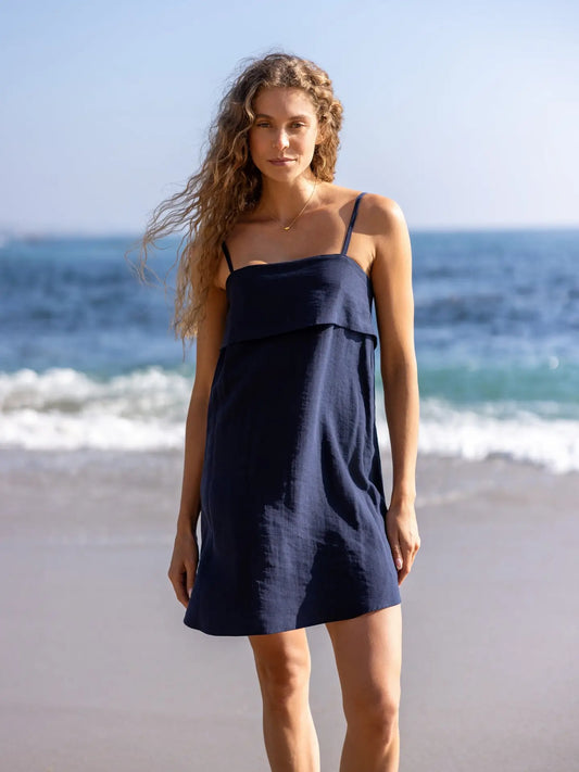 Parker Navy Mini Dress